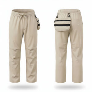 PANTALON PLEGABLE BEIGE DAMA