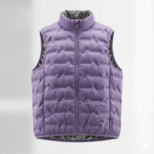 CHALECO PLUMÓN LILA DAMA
