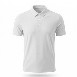 LT1 POLO TEXT SUAVE BOTÓN PLÁSTICO BL