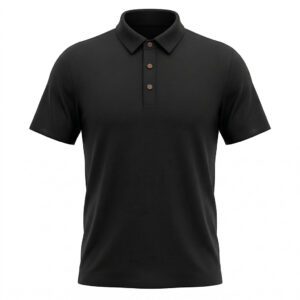 LT1 POLO TEXTURA SUAVE BOTÓN DORADO NG